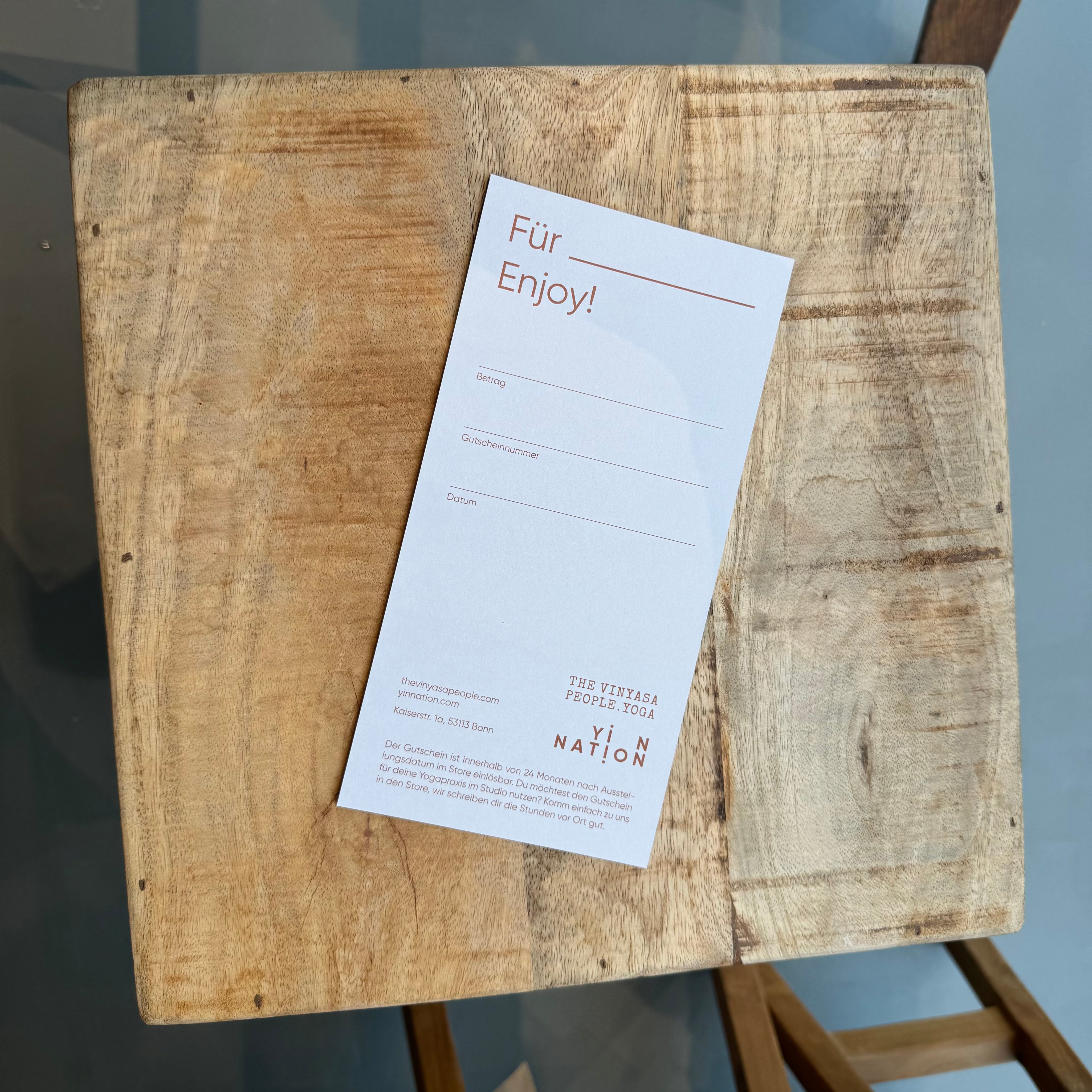 50 EUR In-Store Gutschein