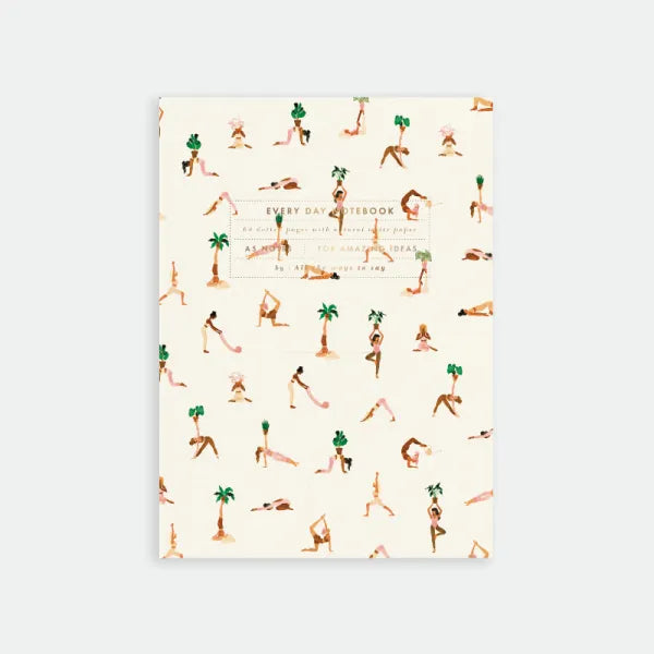 Notizbuch Yoga Pattern