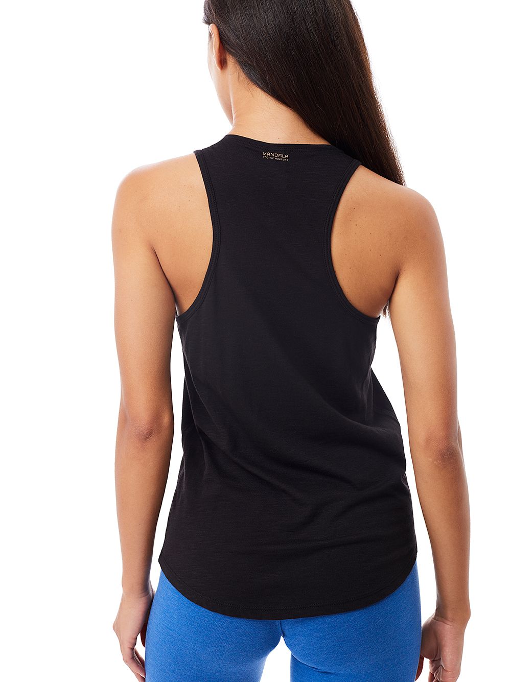 Mandala Yoga Basic Top Schwarz