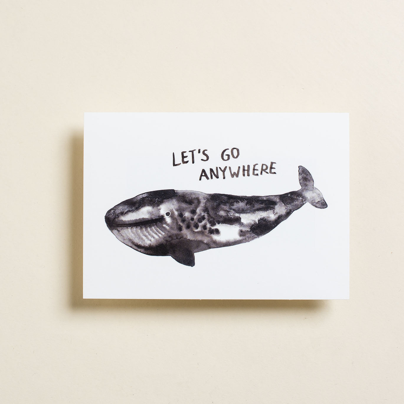 Whale Postkarte