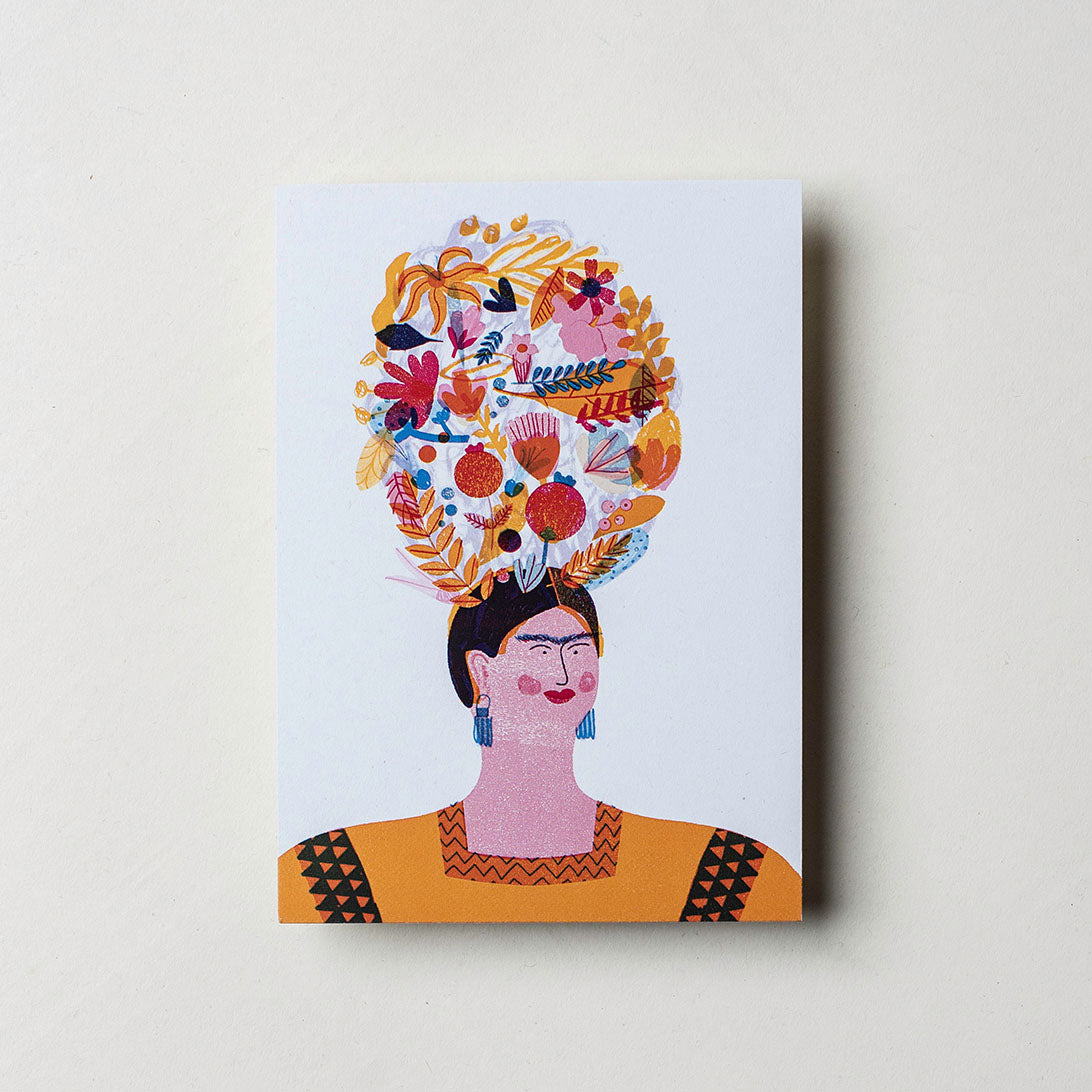 Postkarte Frida