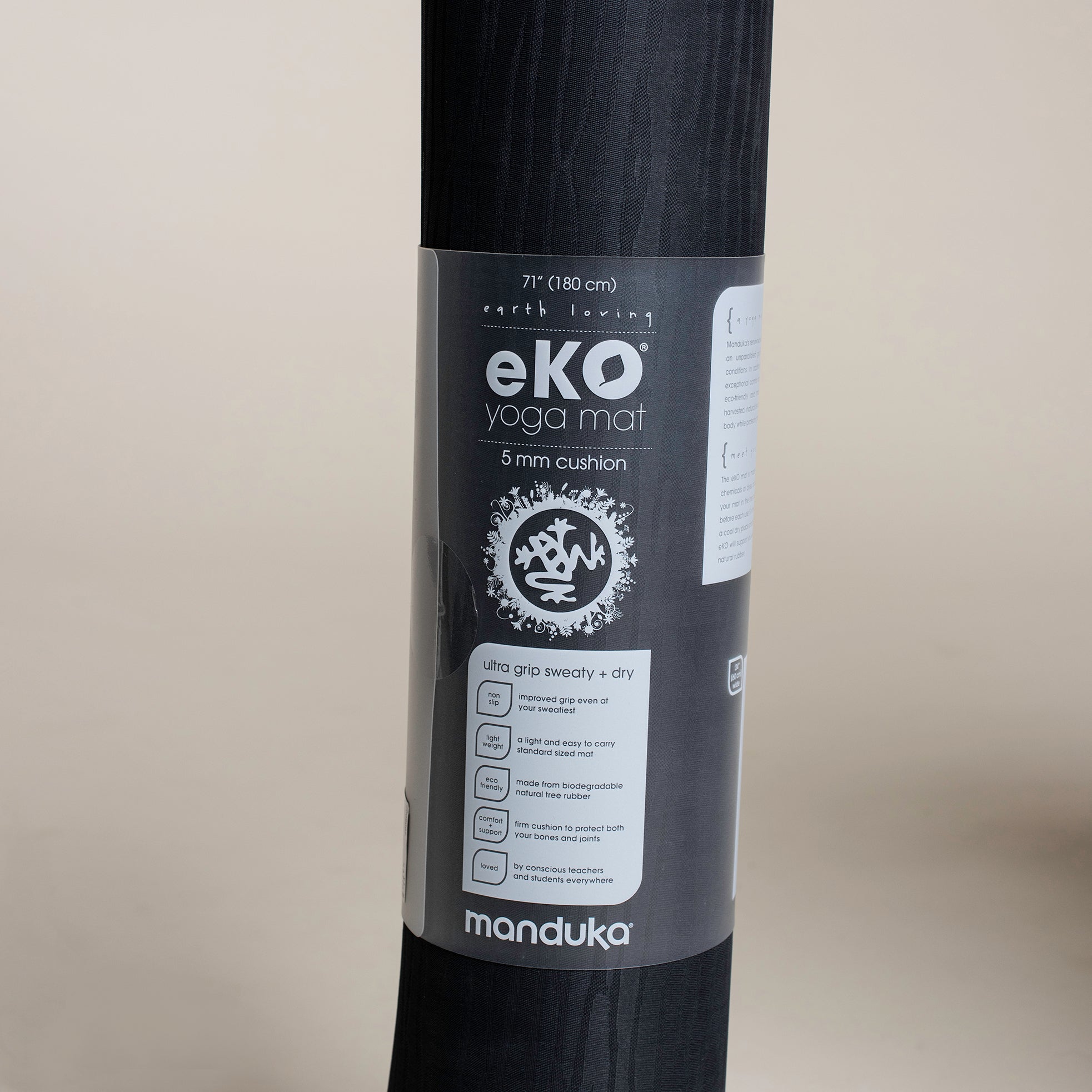 Manduka Yogamatte Eko 5mm Charcoal