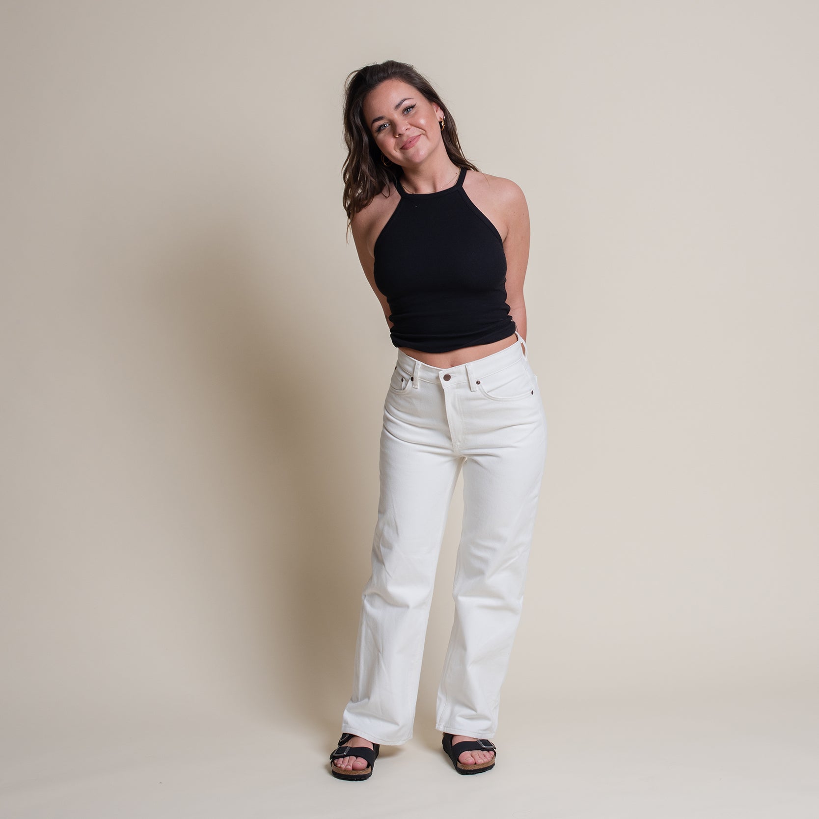 Nudie Jeans Clean Eileen Recycled White
