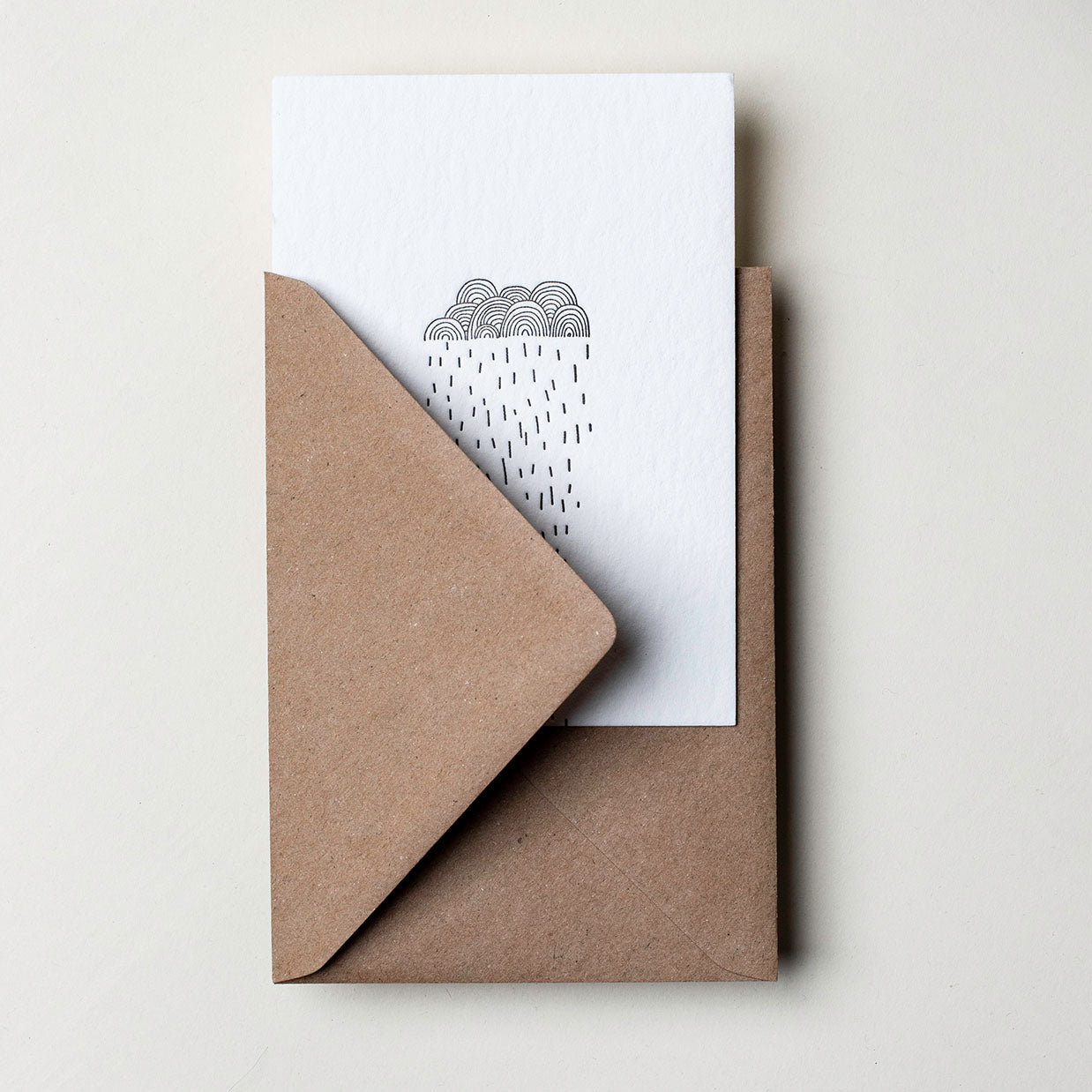 Postkarte Rain
